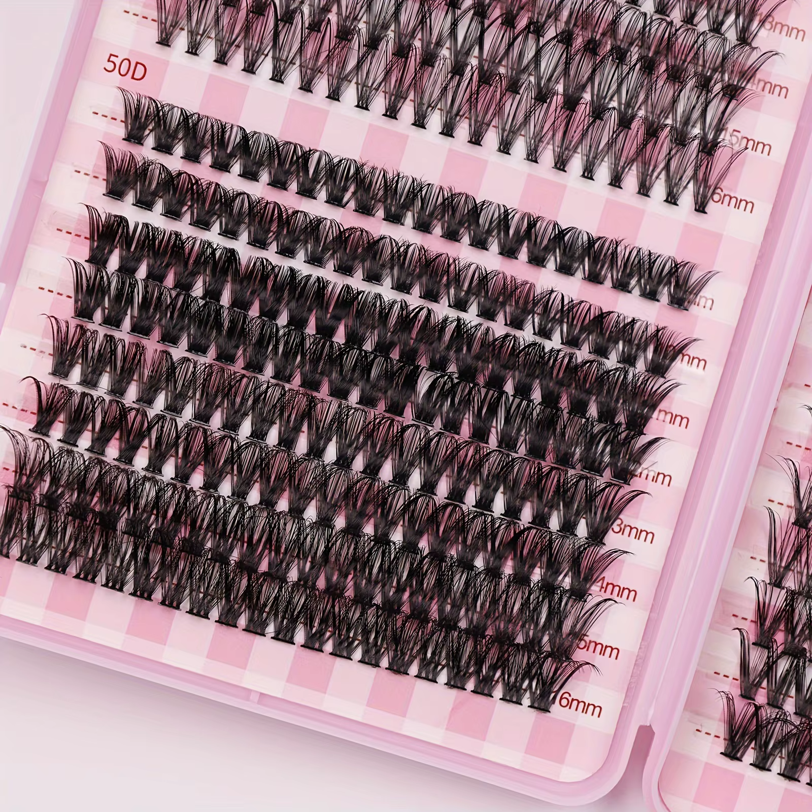 640 extensions de cils - Rouleau D, 9-18 mm, épaisseur 30D-80D, parfait pour les yeux de chat, les y
