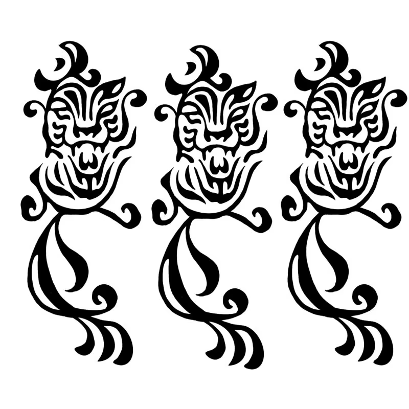 Tokyo vengeance Kazutora Hanemiya faux Tatoo tigre Dragon imperméable temporaire tatouage autocollan
