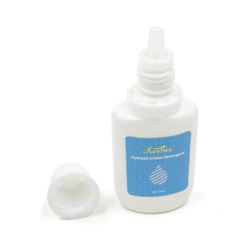 Nettoyant liquide pour cils sans alcool, 10ml, 1 pièce, pour nettoyer les faux cils avant l'extensio