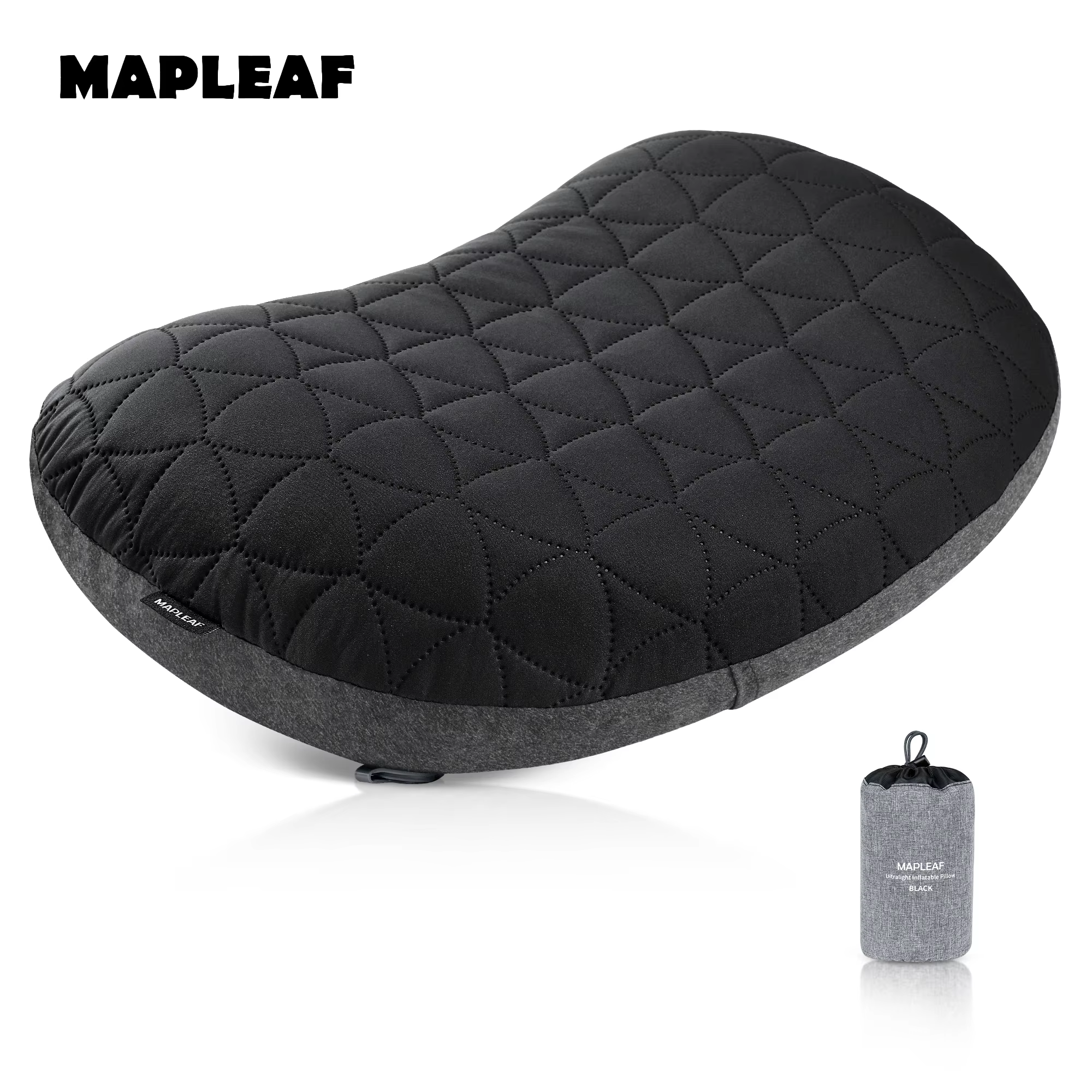 MAPLEAF oreiller de Camping gonflable ultraléger imperméable 10 cm oreiller d'air Camping oreiller d