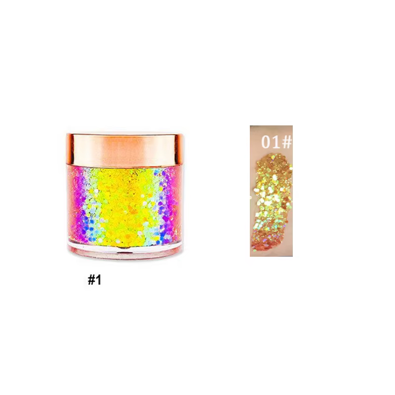Chaméléon fard à paupières poudre métallique paillettes brillant haute brillance Pigment fard à paup