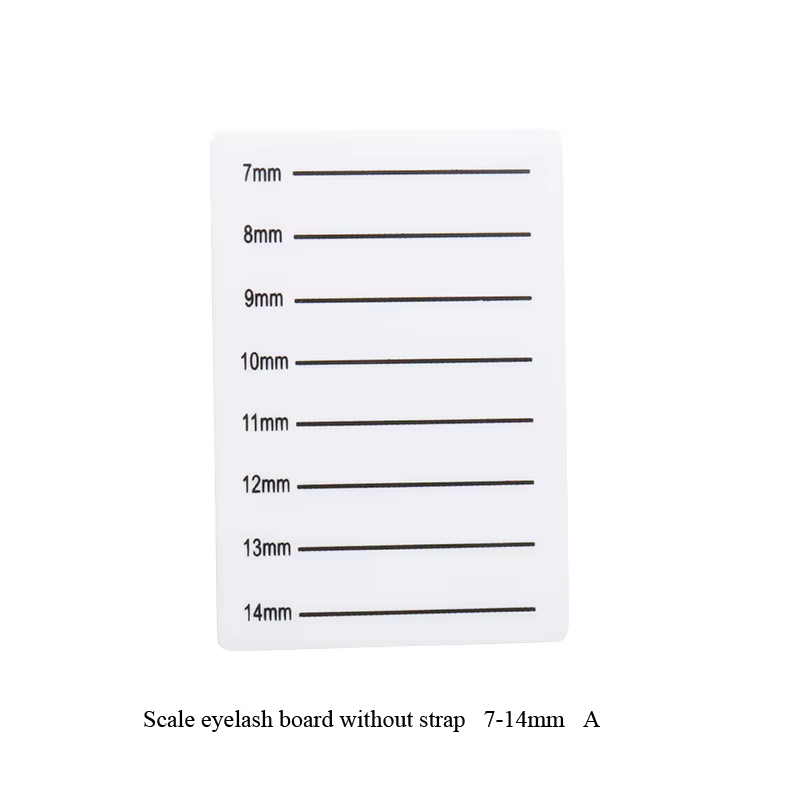 Tablette de greffe de faux cils, support de bande individuelle, plaque à main, outil de palette de c