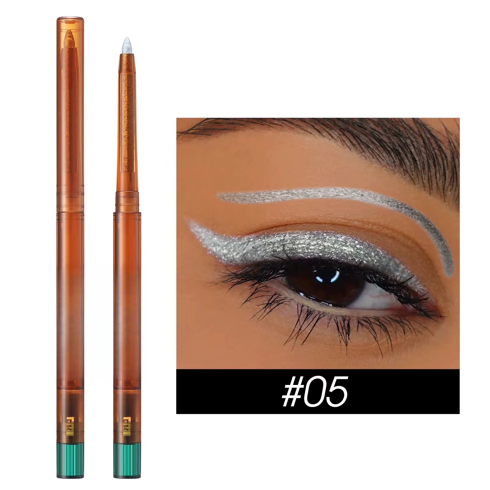 Caméléons Eyeliner liquide perle brillant métallique fard à paupières Liner Multi Chrome couleur Aur