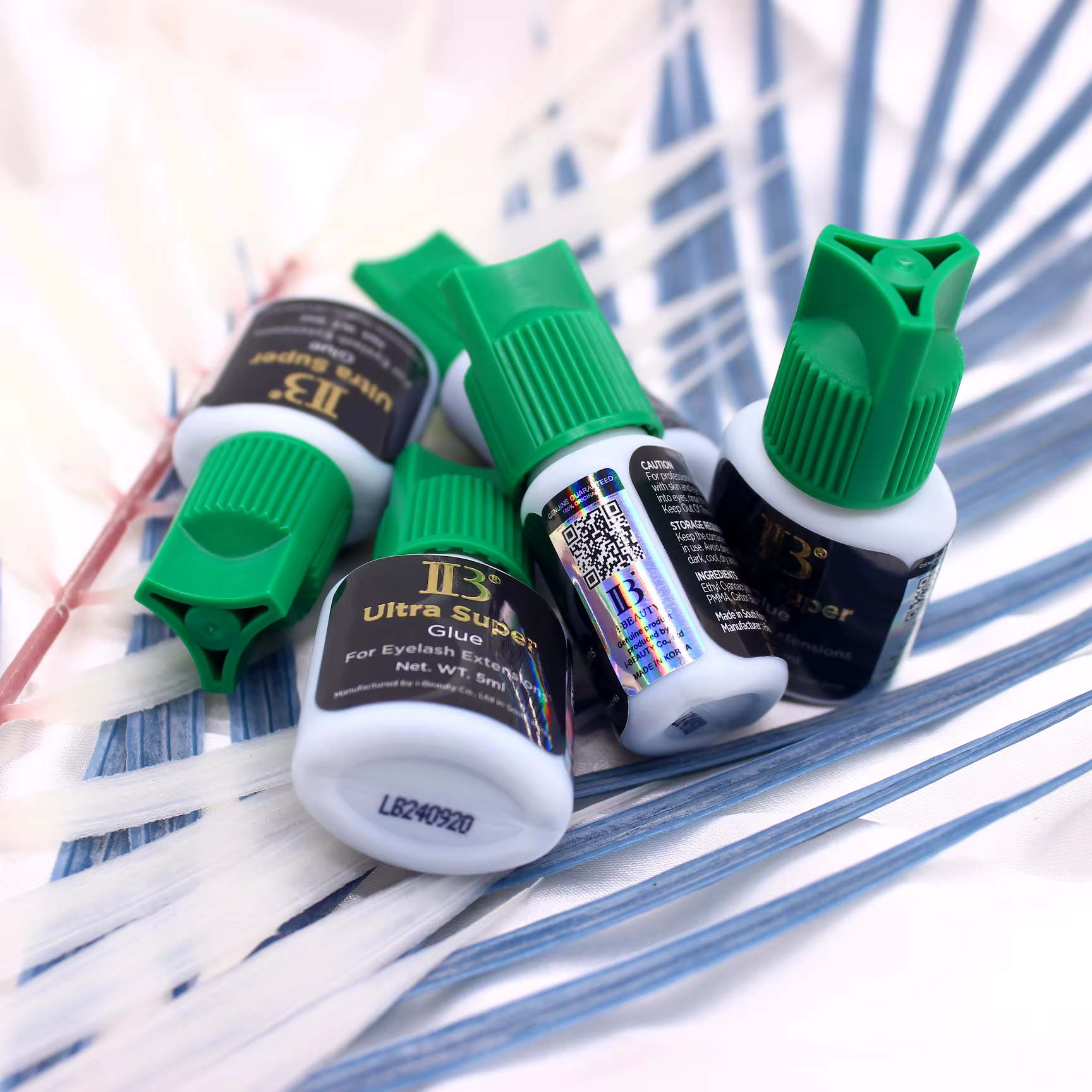IB 5ml corée Original IBeauty Ultra Super Extensions de cils colle 5ml IB capuchon vert faux cils co