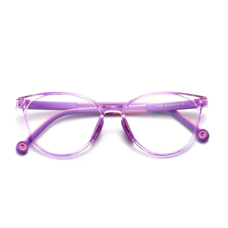 Lunettes bloquant la lumière bleue pour enfants, lunettes d'ordinateur, monture TR90, lentille trans