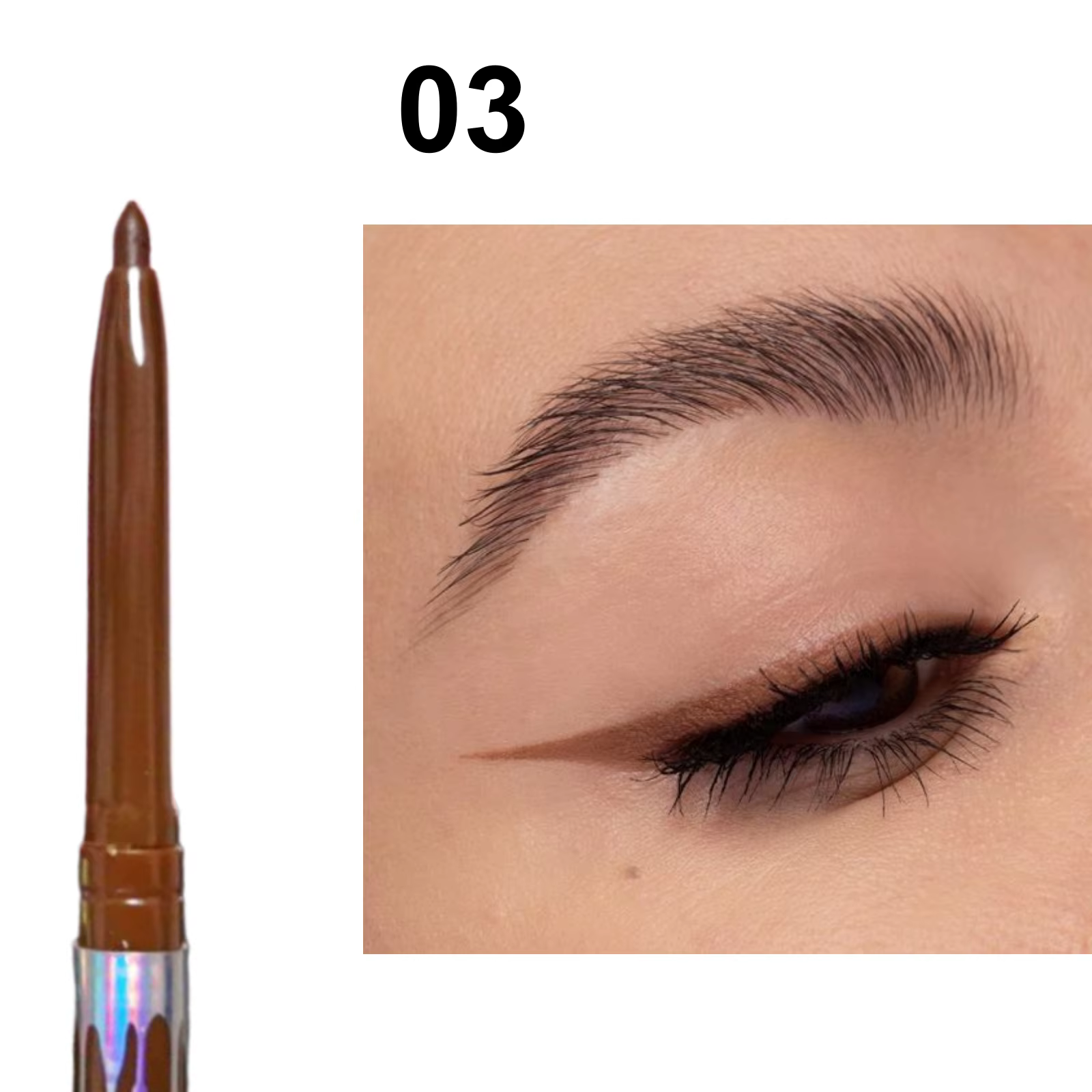 Eyeliner Gel crayon noir marron Ultra-fin mat naturel lisse séchage rapide sans taches imperméable f