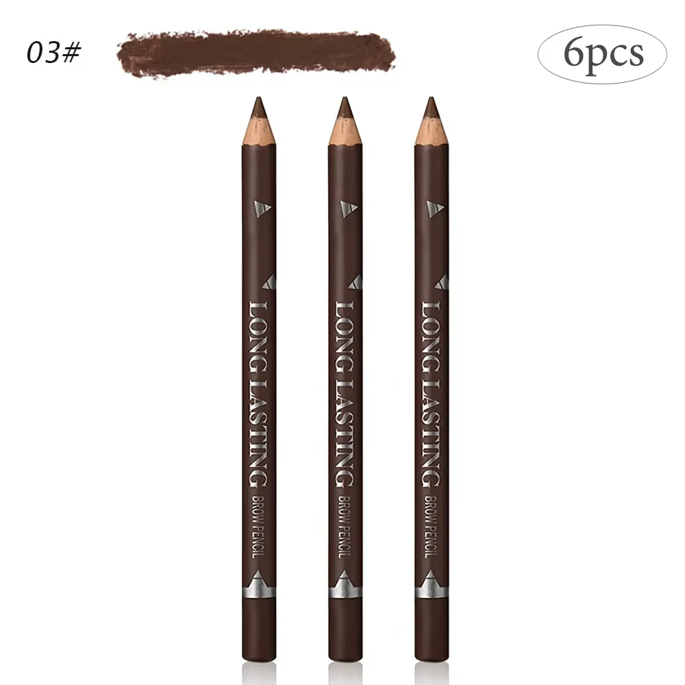 Stylo de Maquillage Professionnel pour les Yeux pour Femme, Couleur Facile, Naturel, Noir, Marron, C