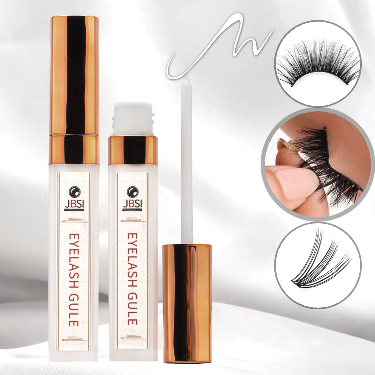 Colle pour faux cils, véritable, durable, super collante, non irritante, auto-greffe, spéciale, séch