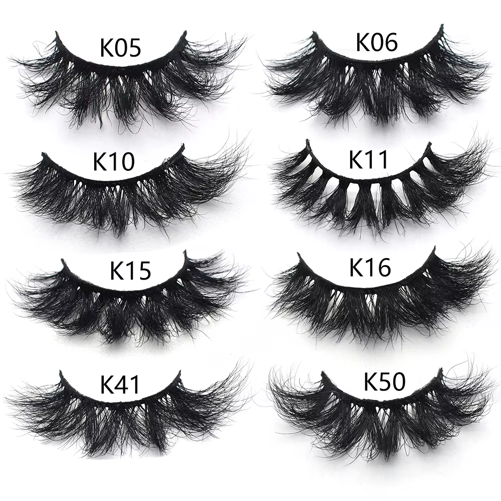 FOXESJI-Faux-cils en Vison Doux et Naturels, Vente en Gros, pour les Affaires
