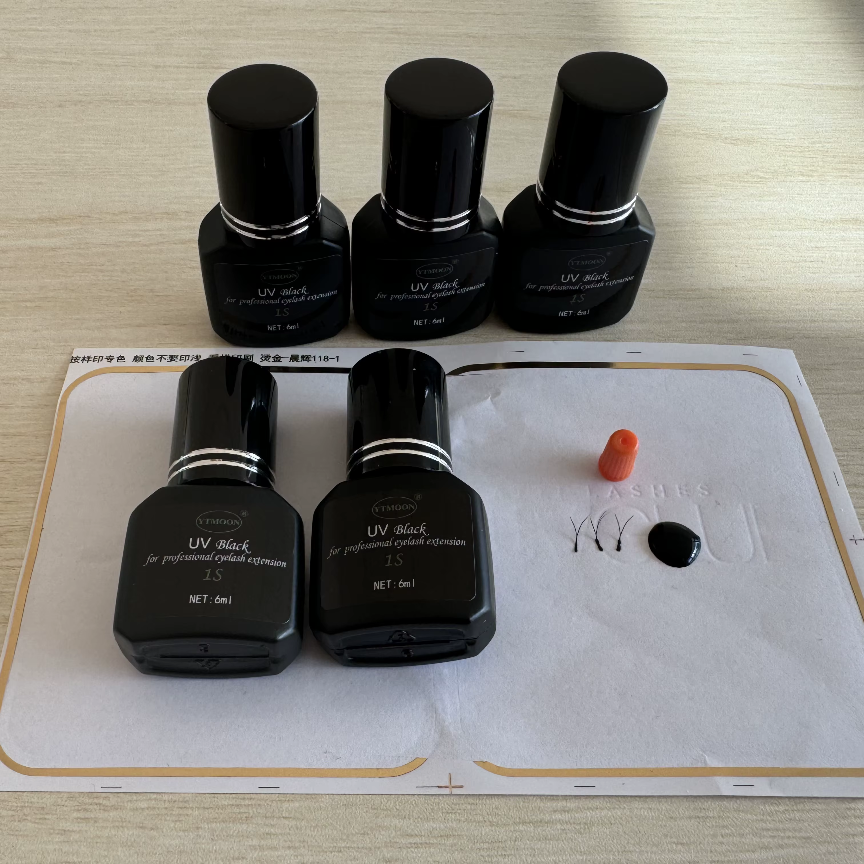 Colle arina pour extensions de cils, séchage rapide, longue durée, fournitures de faux cils, vente e
