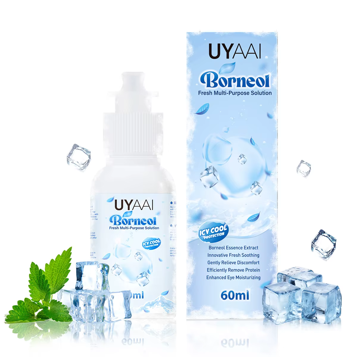 UYAAI – ensemble de lentilles de Contact noires Big EYE de 14.5mm de diamètre, 1 lentille de Contact