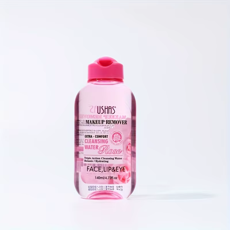 USHAS démaquillant eau de nettoyage hydratant doux apaisant sensible démaquillant pour le visage dém