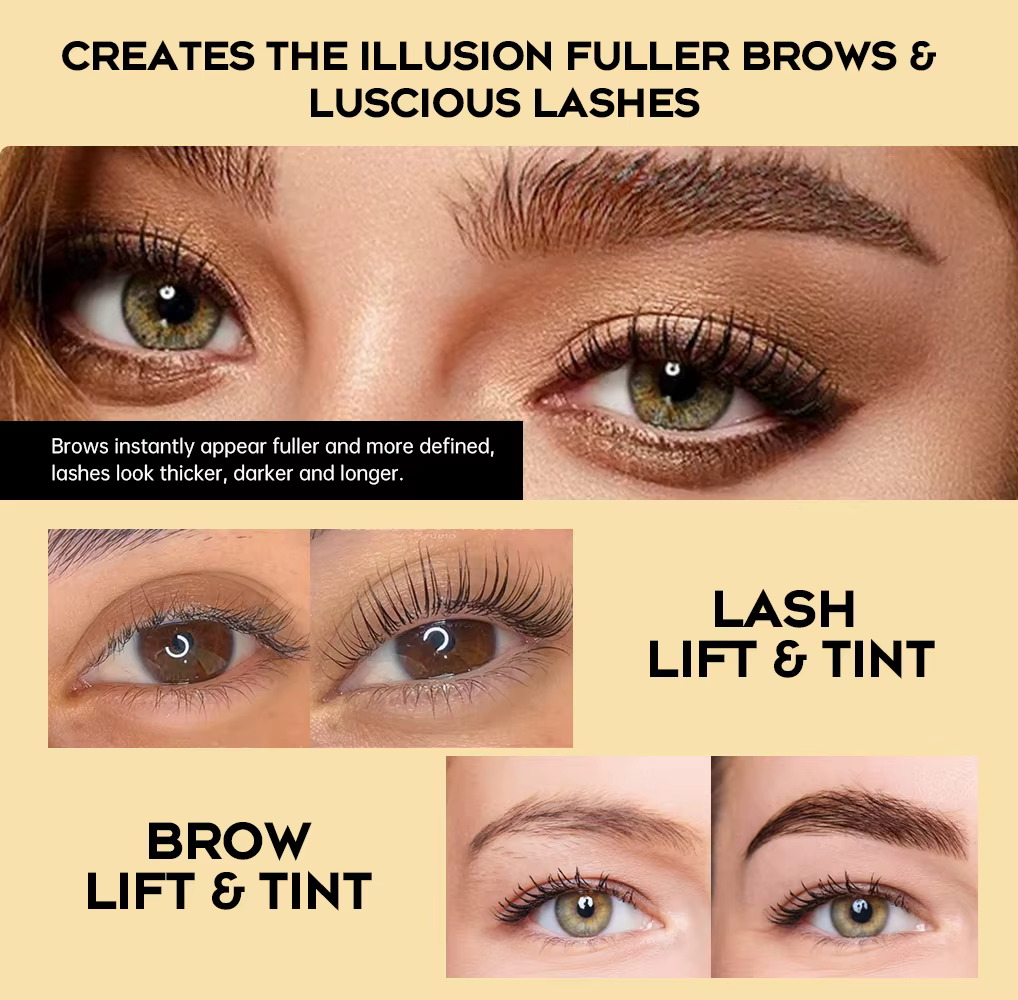 Kit de permanente pour cils et sourcils Gollee, permanente pour cils, kit de lifting des cils semi-p