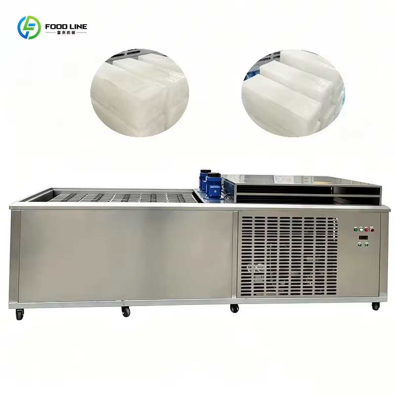 Machine à glace industrielle à faible consommation d'énergie, sur mesure, longue durée de vie, pour 
