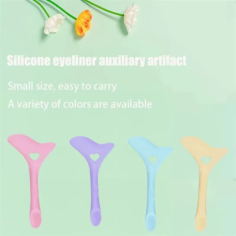 wholesale Stencil d'eye-liner multifonctionnel Conseils d'aile Eyeliner en silicone Aide Dessin Roug