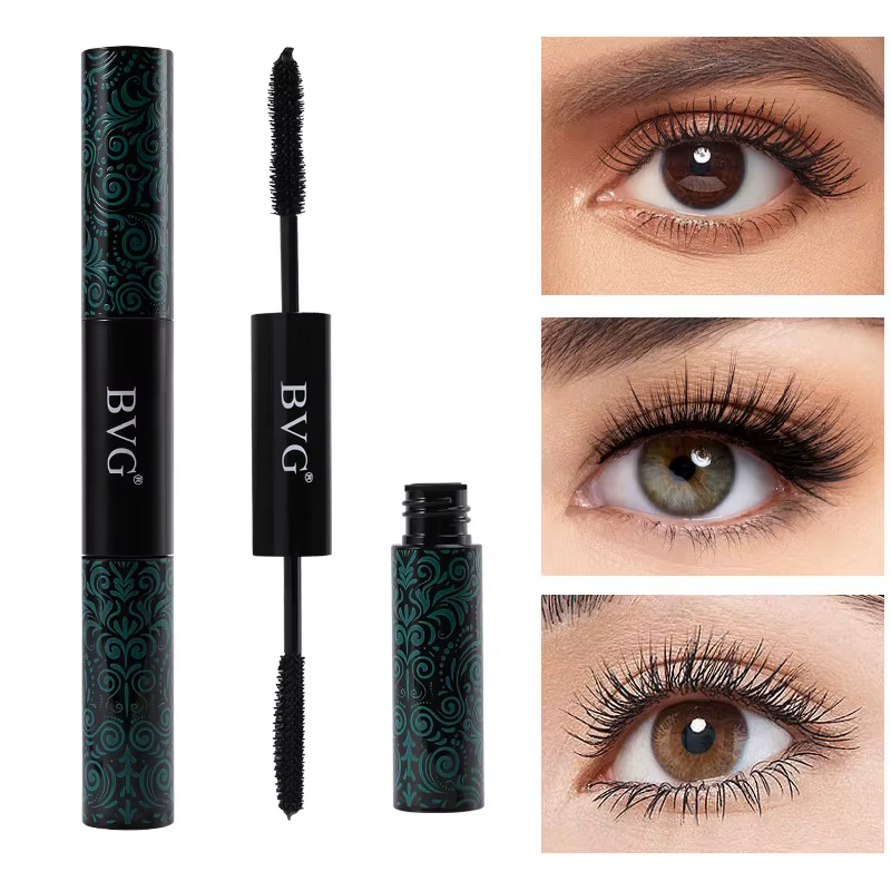 BVG Ensemble de 2 mascaras 2-en-1, waterproof, anti-bavures, allongeant, épaississant, recourbant, l