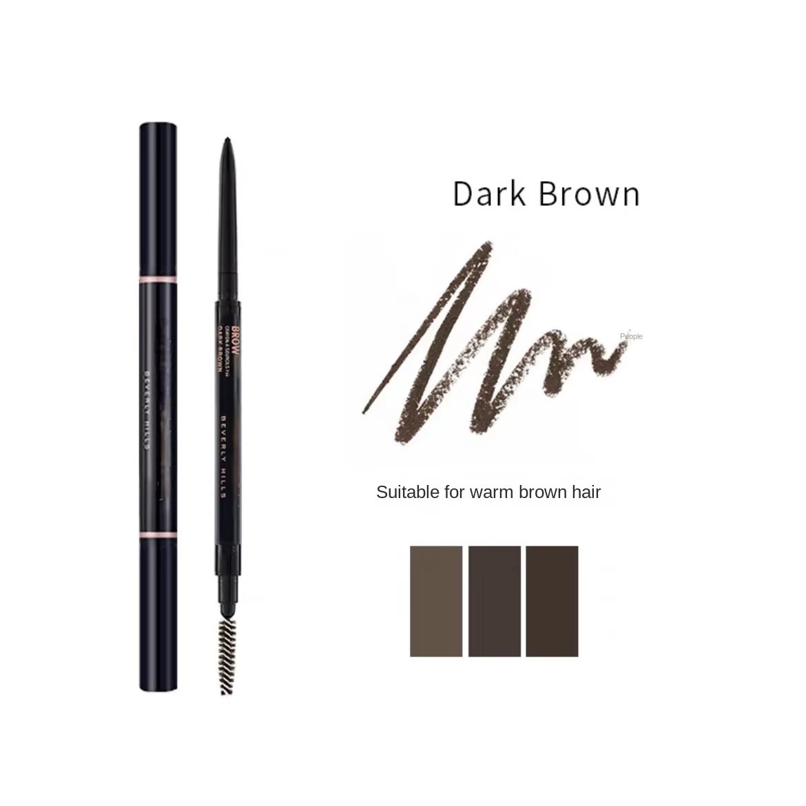 EyebloggPays l-Crayon à sourcils de précision extra fin et ultra fin, accessoire de maquillage pour 