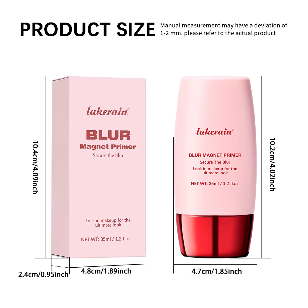 Base de maquillage Lakerain - Base hydratante pour pores invisibles, correction de la couleur et ant