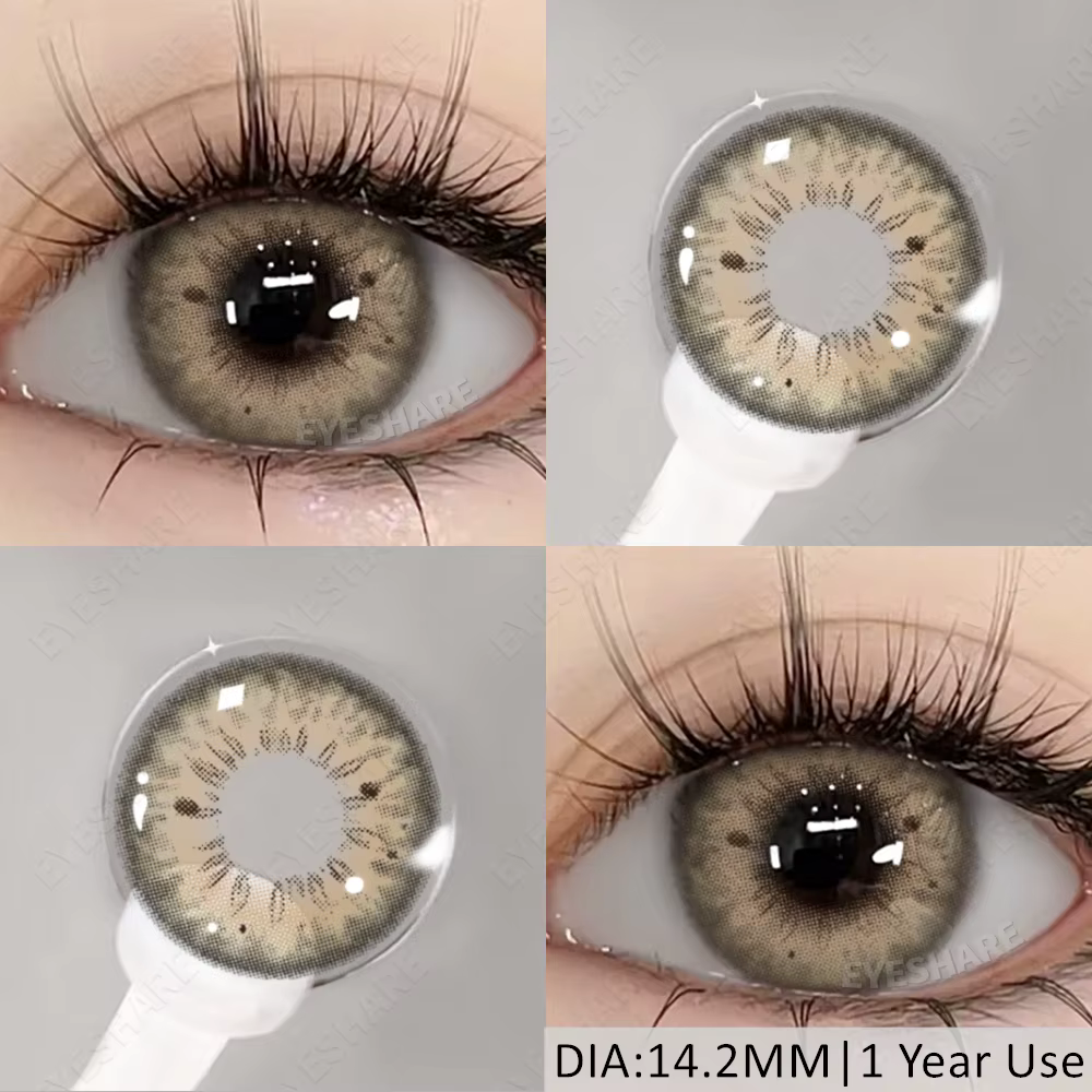 AMARA 0 ~-6.00 degrés 1 paire de lentilles de Contact colorées pour myopie pour les yeux lentilles d