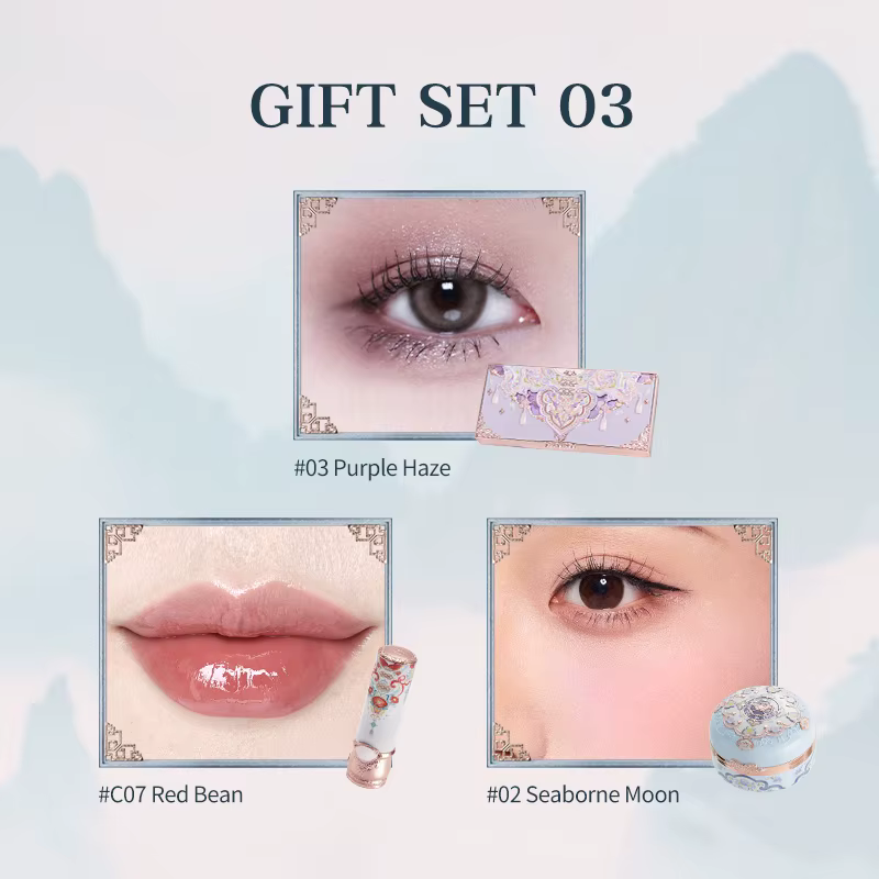 Ensemble de maquillage Flower Knows Butterfly Cloud Collar Collection Coffret cadeau de maquillage c