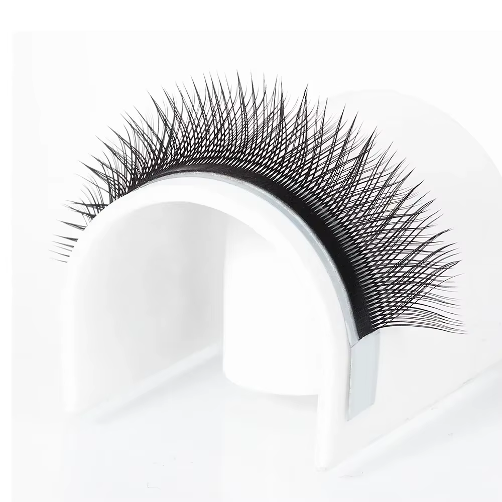 Extension de cils Yelix Y 7-17mm cils brésiliens doux et boucles LU deux pointes Volume ventilateur