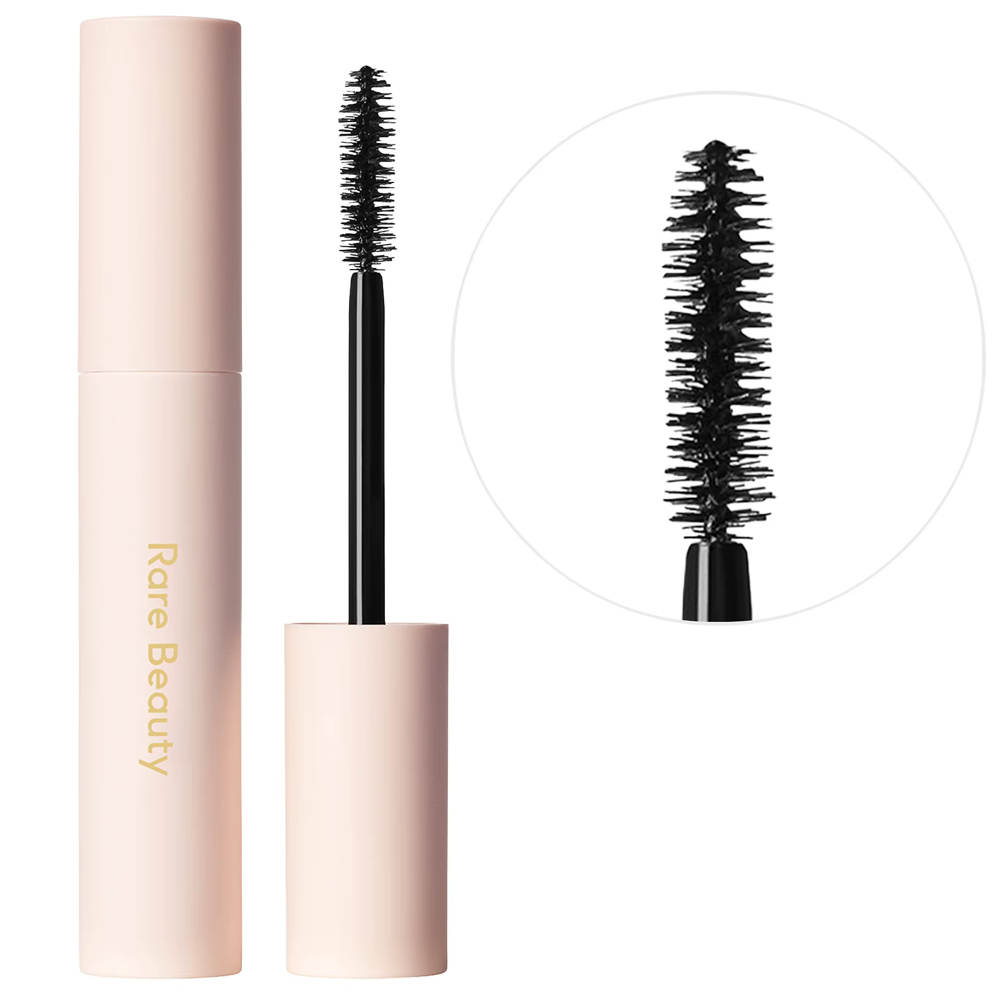 Mascara Rare Beauty à haute élasticité Perfect Strokes, mascara volumisant universel, Rare Beauty Vo
