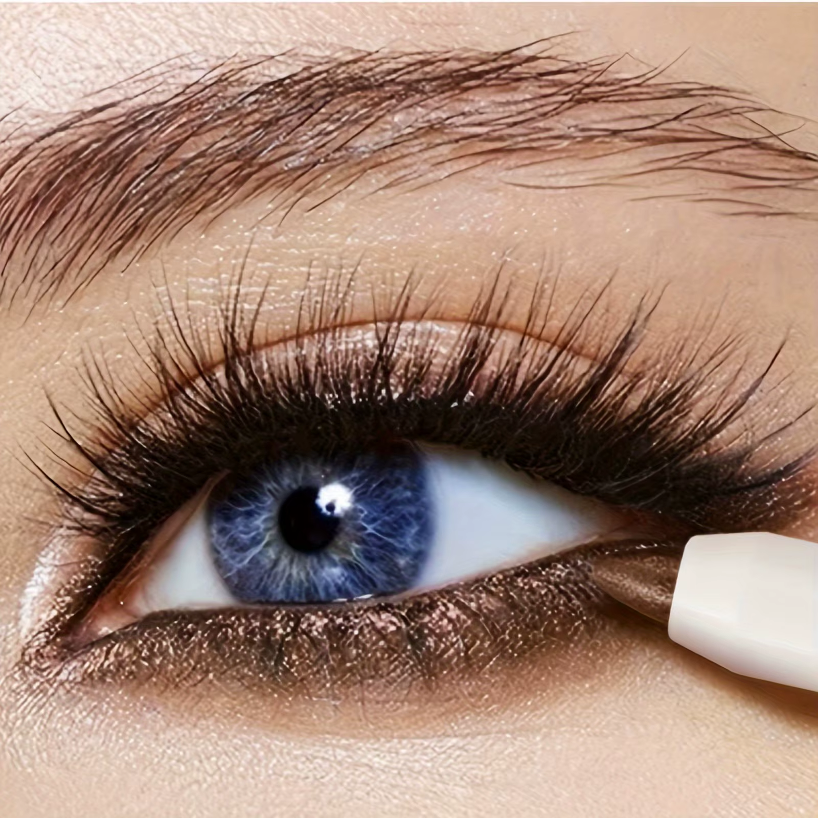 Crayon Eyeliner nacré, 6 couleurs, imperméable, longue durée, scintillant, nu, bâton d'ombre à paupi