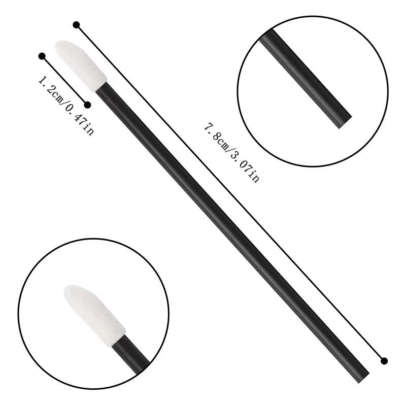 wholesale 50/100 pièces brosse à cils jetable applicateur de Mascara baguette yeux lèvres cosmétique
