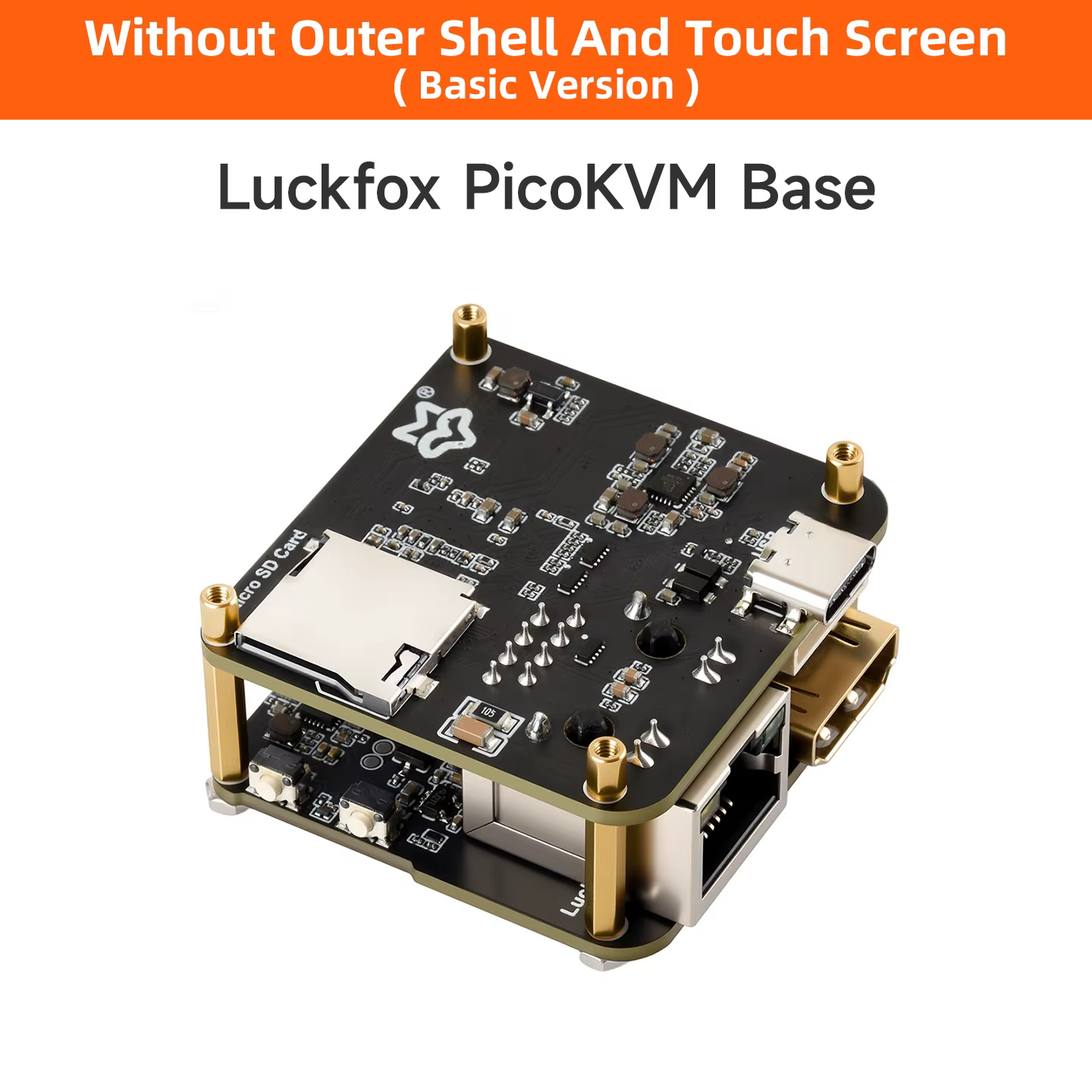 Luckfox PicoKVM Base IP KVM outil de gestion à distance 256M DDR3 pour serveur de contrôle PC Suppor