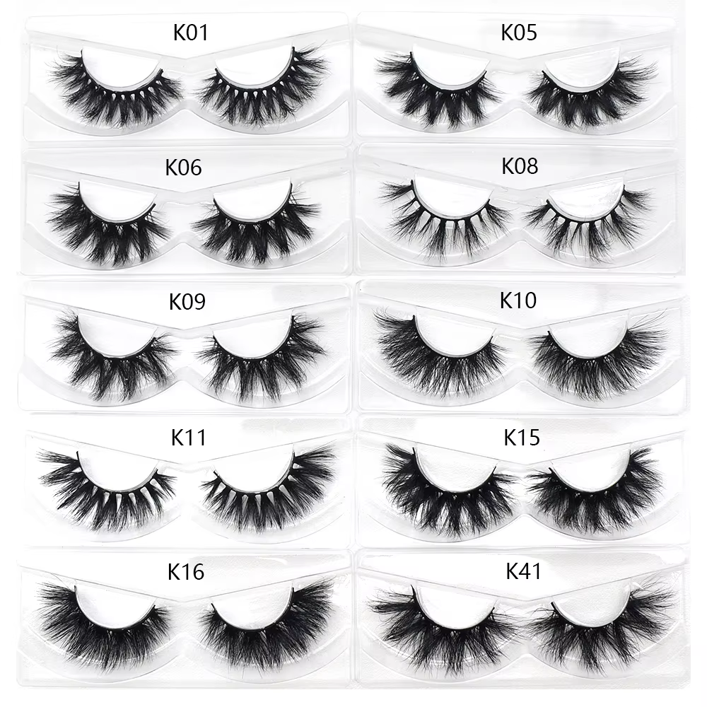 FOXESJI-Faux-cils en Vison Doux et Naturels, Vente en Gros, pour les Affaires
