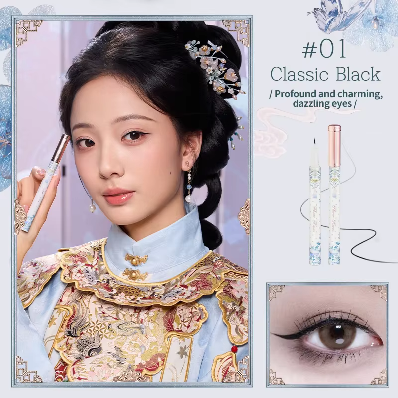 Flower Knows Mascara Eyeliner Collection nuage papillon longue durée imperméable allonge les cils sa