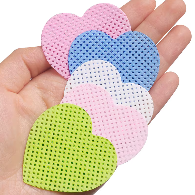 Lingettes en papier coton pour enlever la colle des cils, 200 pièces, lingette buccale de la bouteil