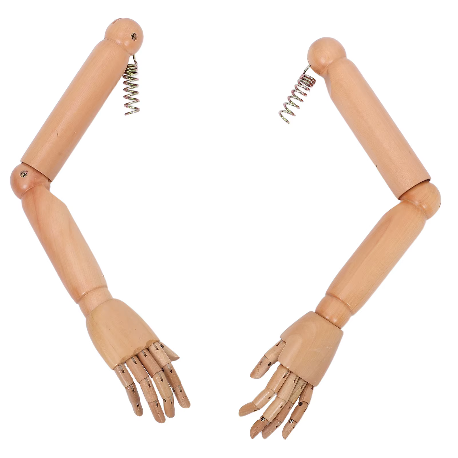 1 paire de bras de Mannequin en bois de remplacement, Joints flexibles, accessoire d'affichage à mai
