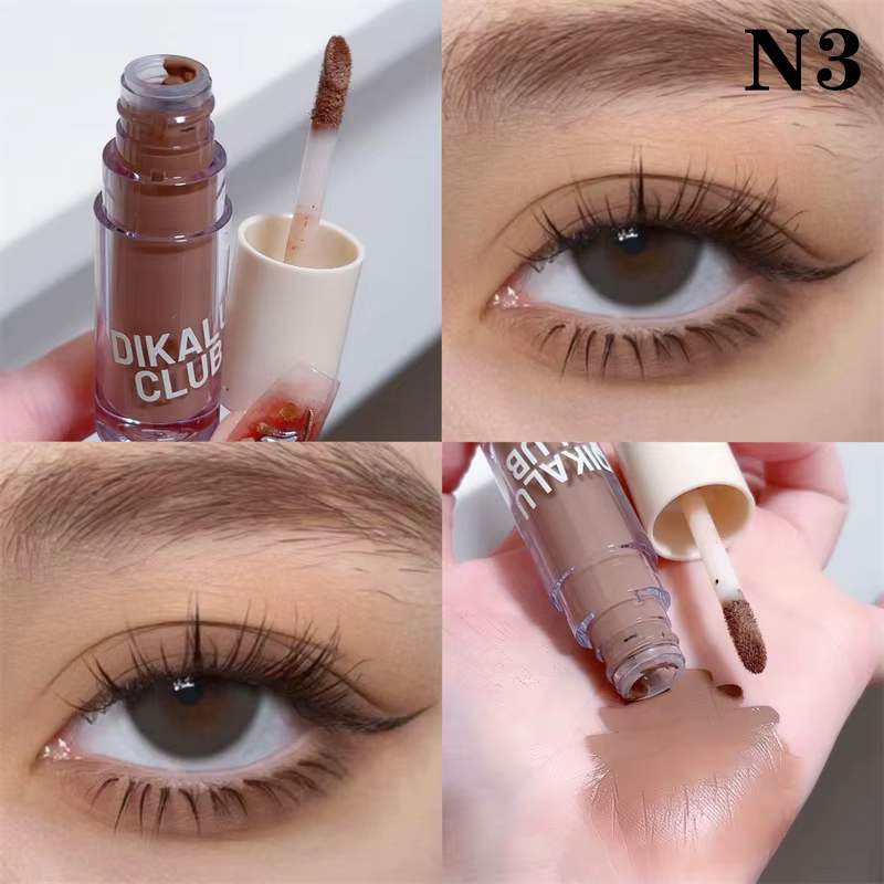 DIKALU – fard à paupières liquide mat en velours, longue tenue, faible saturation, rose pêche, marro