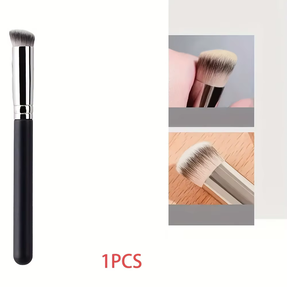 Pinceau Kabuki avancé, pinceau correcteur 270, pinceau en fibres synthétiques denses, maquillage par