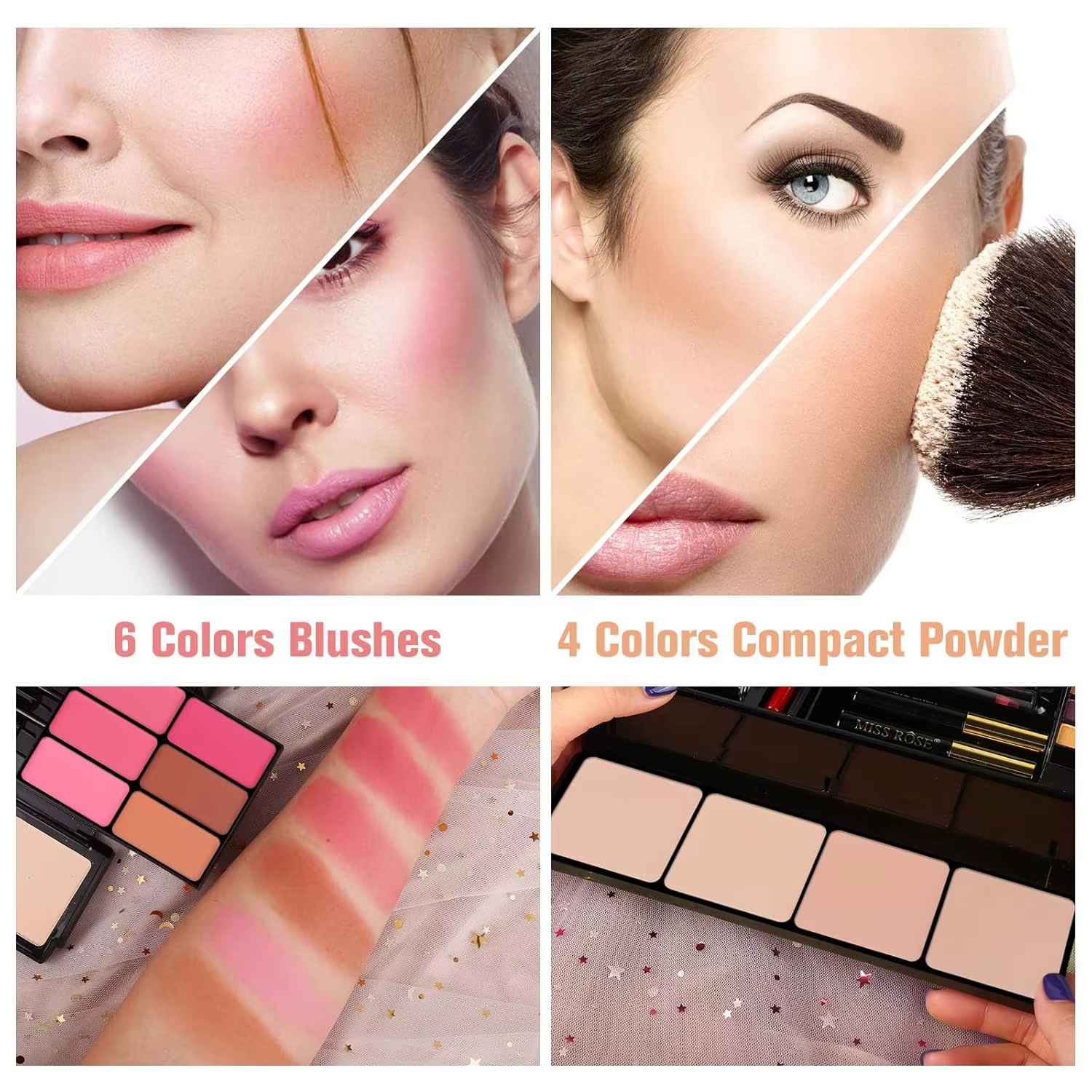 Maquillage professionnel Color Spirit - Ensemble complet pour les artistes et les amateurs de beauté