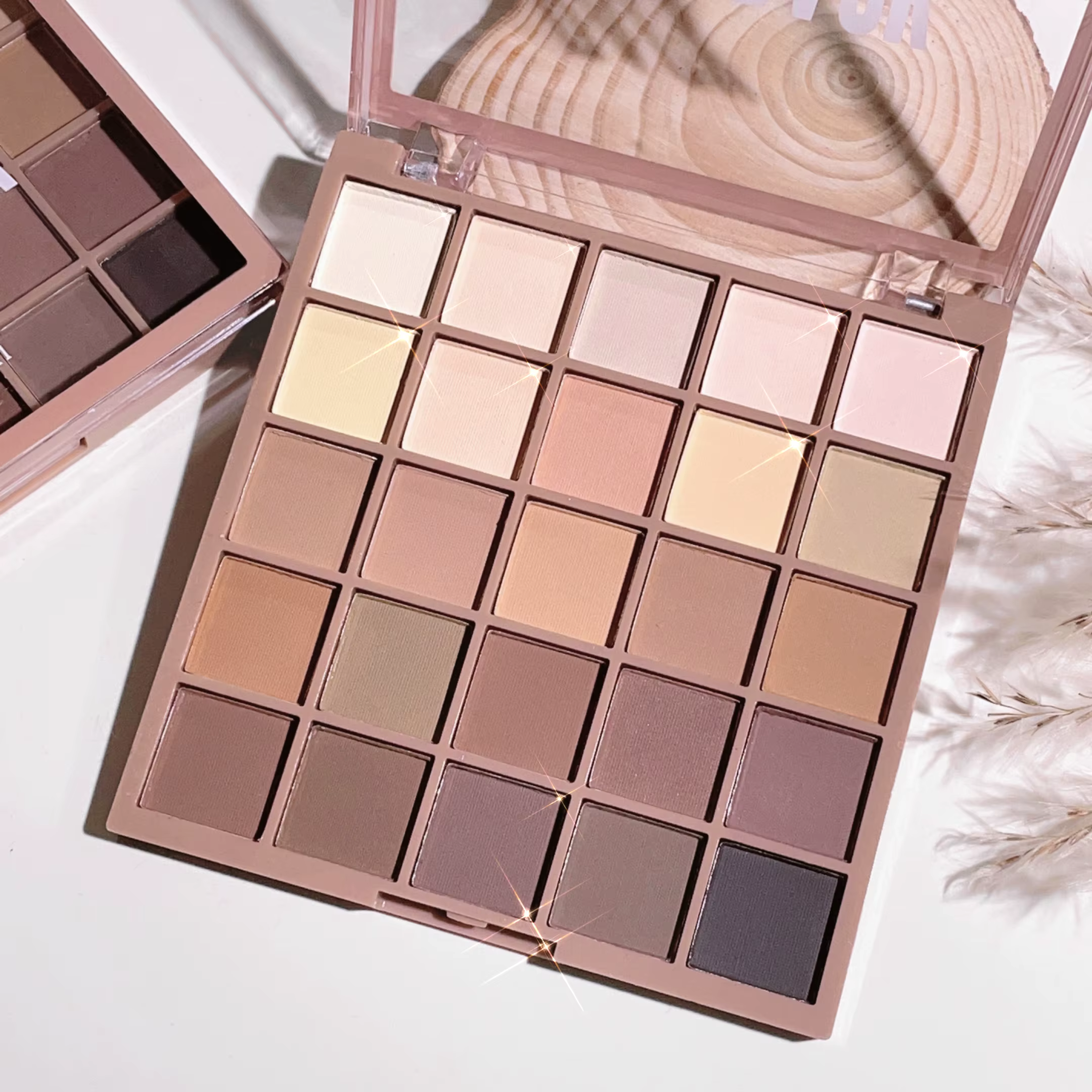 Palette de Fards à Paupières en 25 Couleurs, Marron, Conduit Multicolore, Rendu des Couleurs ÉWer, É