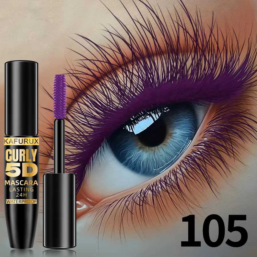 Mascara en soie 5D 9 couleurs avec gros yeux, imperméable, allongé, résistant à la sueur, longue dur