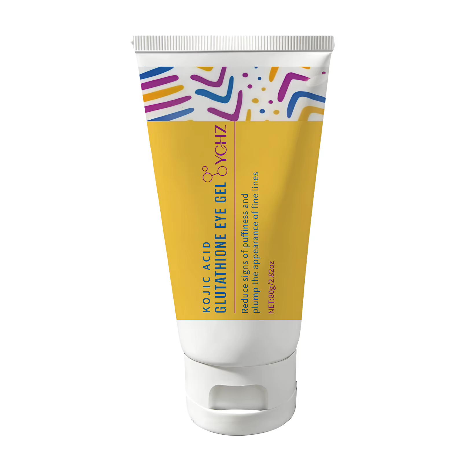 Crème pour les yeux à l'acide kojique et au glutathion, pour les cernes, les poches sous les yeux et