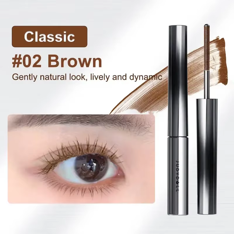 Judydoll cils Mascara imperméable en Fiber de soie Mascara noir longs Curling Extensions de cils Sex