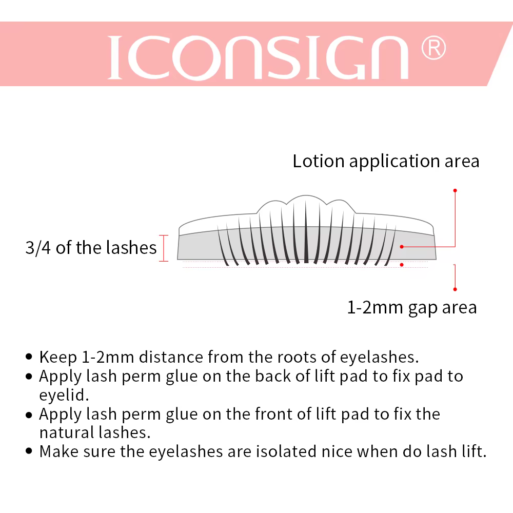 ICONSIGN-Kit de levage de cils, rehausseur de cils, rehausseur de cils, maquillage permanent des yeu