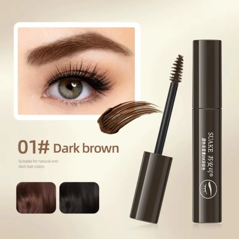 Mascara crème pour sourcils imperméable longue tenue en 3 couleurs, ombre à sourcils, maquillage, co
