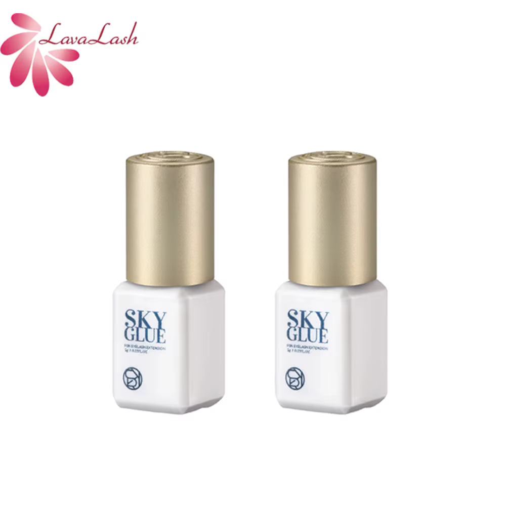 Colle à cils Sky Glue NEW 0.5s, originale de Corée, la plus rapide à sécher, 5ml, tenue 6 semaines,