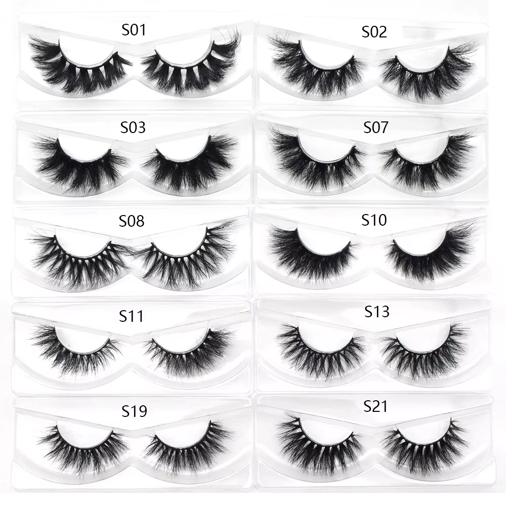 FOXESJI-Faux-cils en Vison Doux et Naturels, Vente en Gros, pour les Affaires