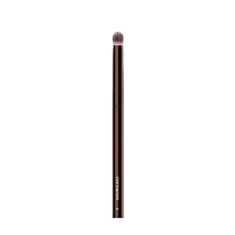 Pinceau de maquillage sablier-pinceau ombre bombé No.9 fibre douce mélange de cheveux fard à paupièr