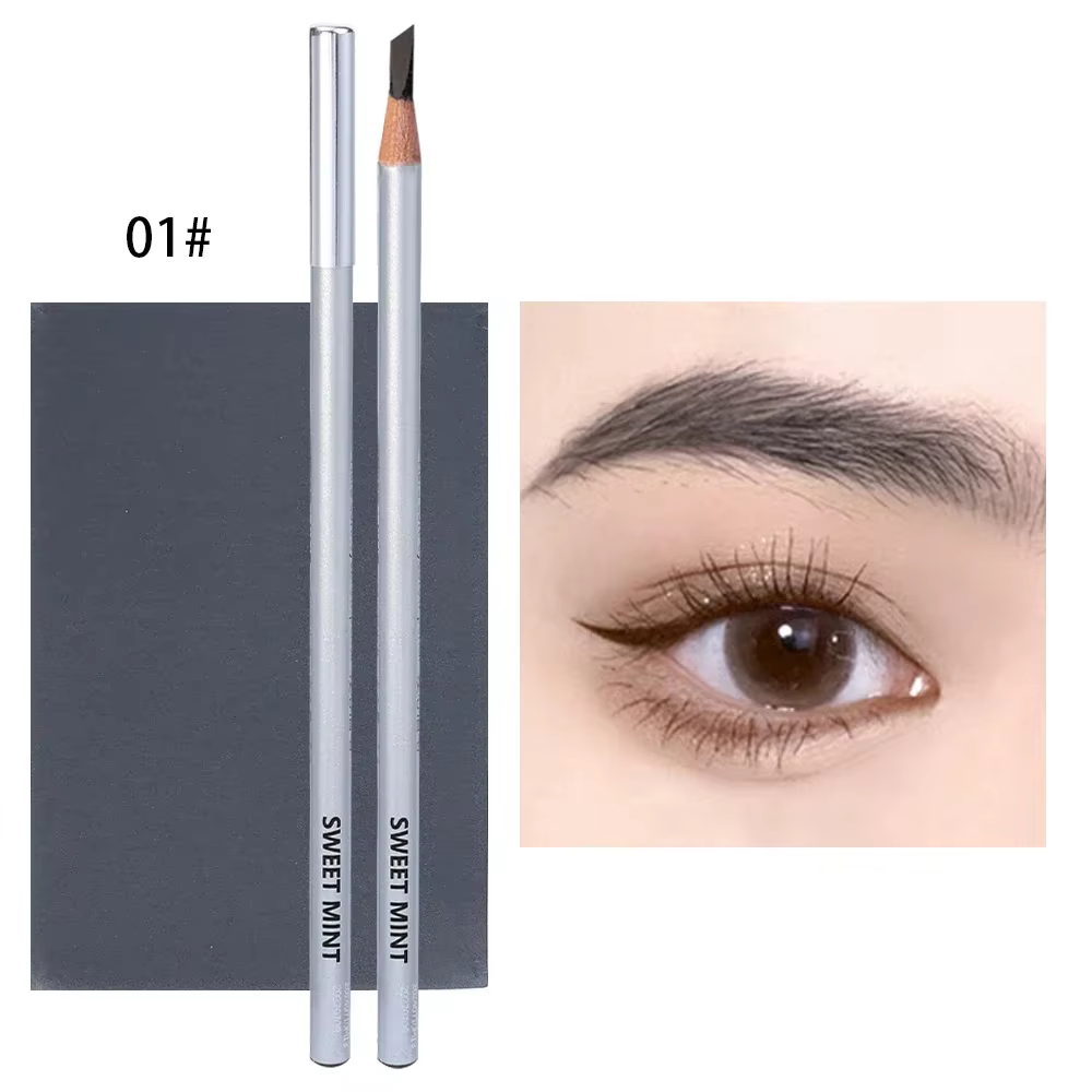 Stylo à sourcils Microblading, maquillage imperméable et durable, mat, noir, marron, Non taché, tein