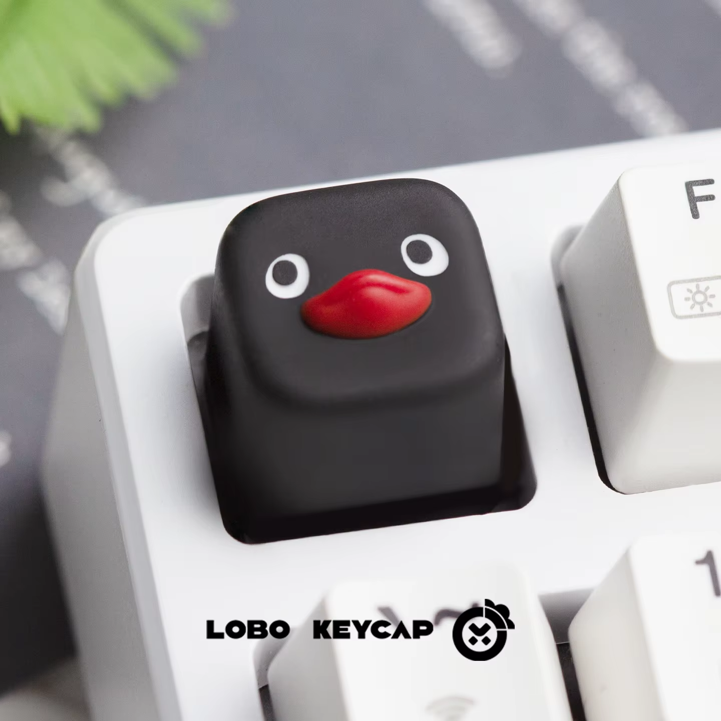Série Pingu amusante, Expressions multiples, clavier mécanique de Style pingouin mignon, remplacemen