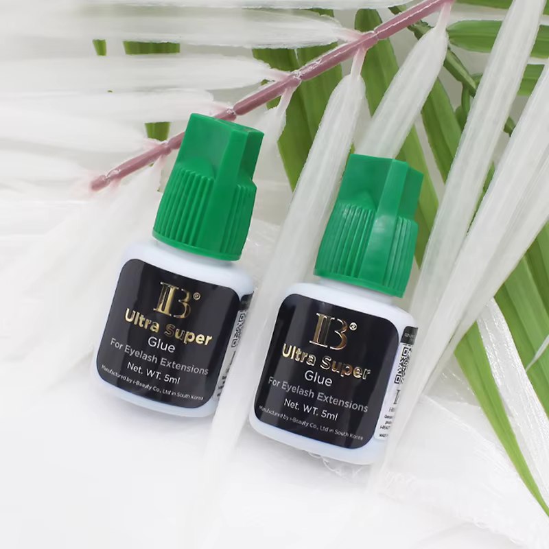IBeauty – colle Ultra Super pour Extension de cils, 20 bouteilles, capuchon vert, adhésif imperméabl