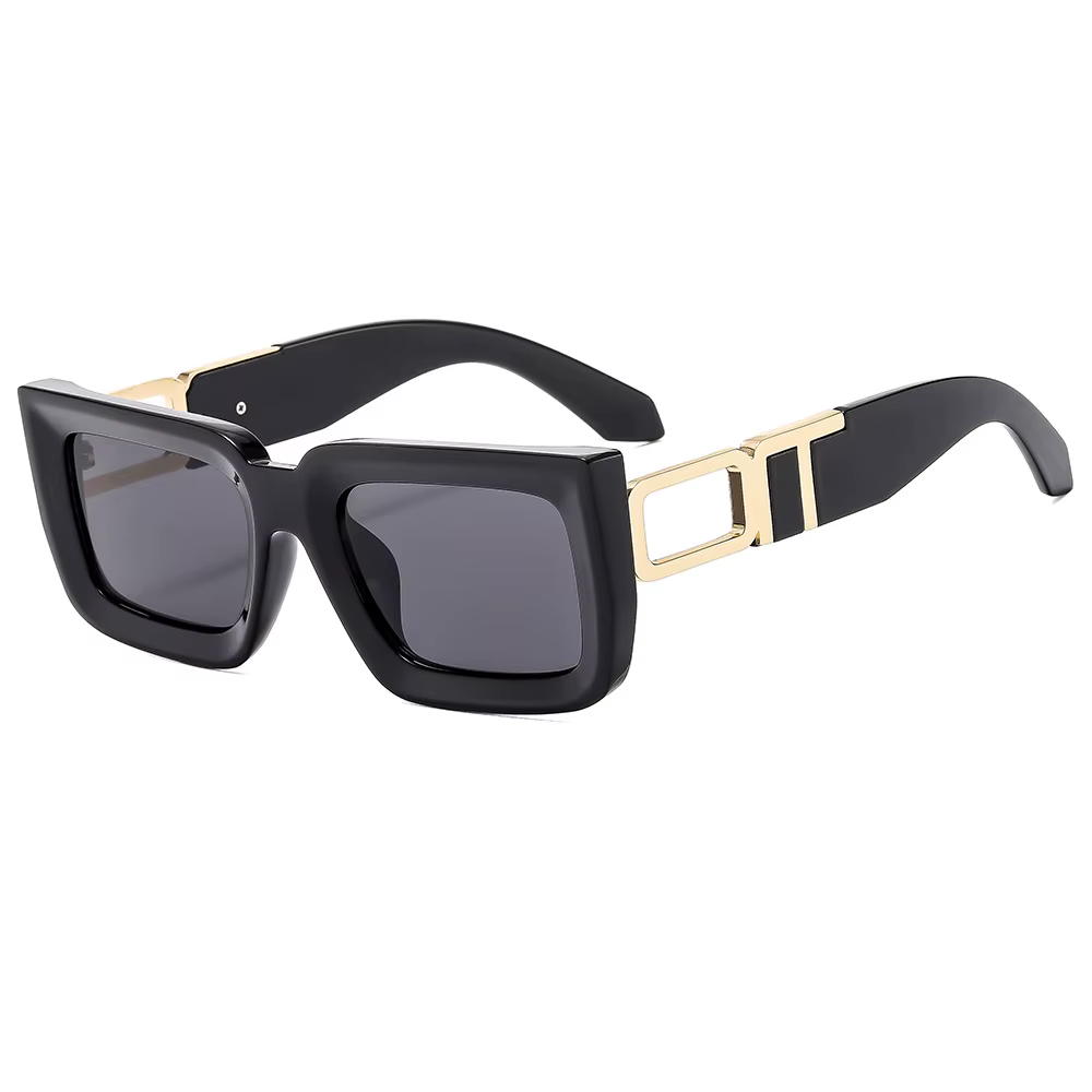 Lunettes de myopie de luxe carrées anti-lumière bleue pour femmes et hommes, monture épaisse, optiqu