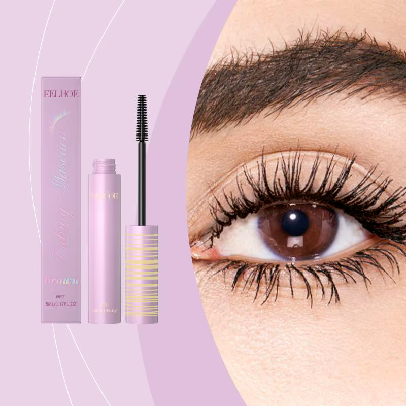 Mascara noir allongeant, volumisant naturel, recourbant les cils, anti-bavures, waterproof, sans gru